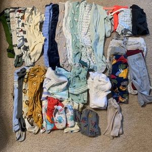 Baby boys Clothes Lot (0-3M)